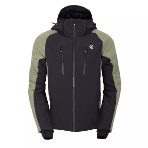 Geaca schi barbati Dare2B Speed verde olive/negru