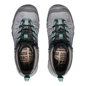 Ghete drumetie Keen Targhee IV, impermeabili gri/verde, 38 - Img 3