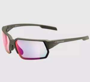 Ochelari Cratoni C-Lite NXT photochromic coffee matt clear with plasma mirror
