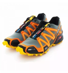 Pantofi Sport Barbati Salomon Speedcross 3 CS - Portocaliu - Img 5