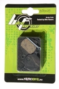 Placute frana disc - Mag./caliper Julie negru mat