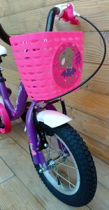 Bicicleta copii 12 Capriolo Viola violet pink - Img 3