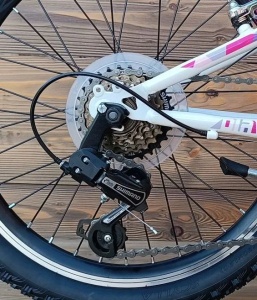 Bicicleta copii 20 Capriolo Diavolo alb pink 11 - Img 6