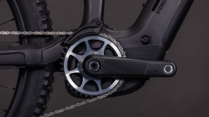 BICICLETA ELECTRICA CUBE STEREO HYBRID ONE77 HPC AT 800 CARBON GOLD 2026 - Img 4