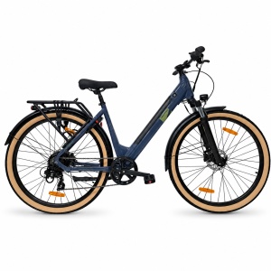Bicicleta electrica Oras Devron 28200 - 28 inch, L, Gri Inchis