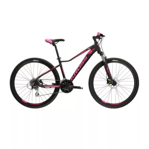 Bicicleta pentru femei Kross Lea 6.0 29" S black pink matte