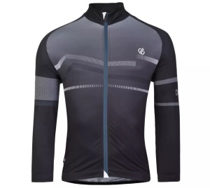 Bluza ciclism barbati Dare2B AEP Revolving LS negru