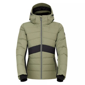Geaca schi femei Dare2B Glacial verde oliv/negru