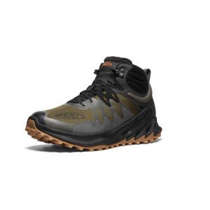Ghete drumetie Keen Zionic Mid NXT WP, olive/scarlet ibis 39.5 - Img 2