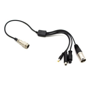 GX16 Apadator A DC/XLR/GX12