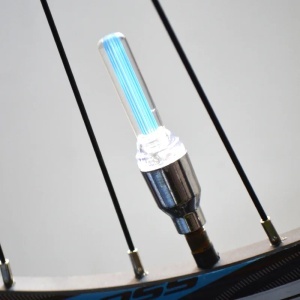 Lumina ventil BikeForce-albastru-cu senzor de miscare