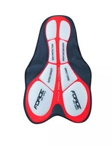 Pantaloni scurti Force MTB-11 bazon detasabil negru/antracit M - Img 4