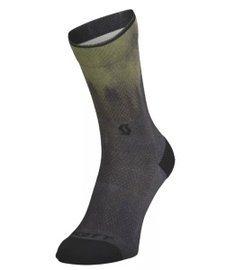 Sosete SCOTT TRAIL TREE CREW fir green/black XL - Img 1