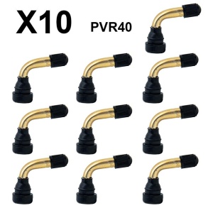Valva tubeless curbata 90 grade pentru trotineta electrica 40mm - set 10 bucati - Img 1