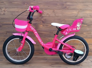 Bicicleta copii 16 Capriolo Viola pink alb - Img 2