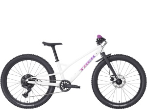 Bicicleta copii Trek Wahoo 24 Trail Crystal White