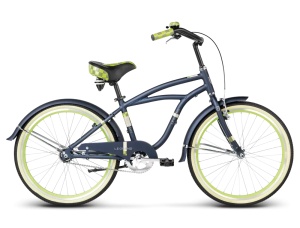 Bicicleta Le Grand Bowman JR 24 navy blue-lime matte