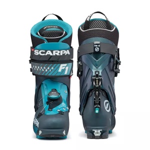 Clapari schi de tura Scarpa F1 Anthracite/Ottanium - Img 3
