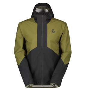 Jacheta SCOTT EXPLORAIR LIGHT DRYO 2.5 LAYER black/fir green pentru barbati L - Img 1