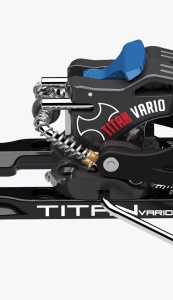 Legaturi schi tura Skitrab TITAN VARIO.2 blu Rental + Stopper - Img 2