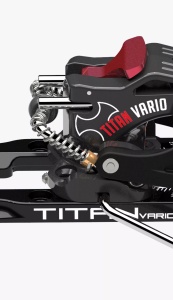 Legaturi schi tura Skitrab TITAN VARIO.2 red + Stopper - Img 2