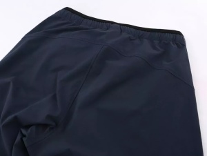 Pantaloni barbati Hannah Brock, albastru inchis - Img 3