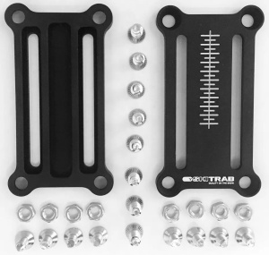 Placa Ergal pentru legatura Skitrab Gara Titan 60mm - Img 1