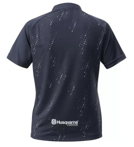 Tricou dama Husqvarna Discover Gr L blue - Img 2