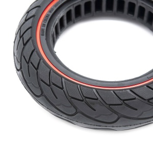 Ultra -light Solid tire 10x2.5-6.1/B34 - red line [Nedong] - Img 5