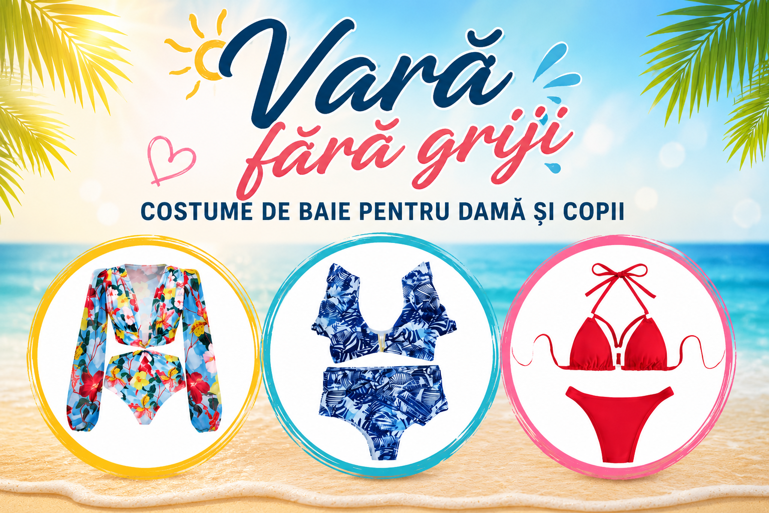 Costume de baie pentru damă și copii: alegeri superbe pentru o vară fără griji
