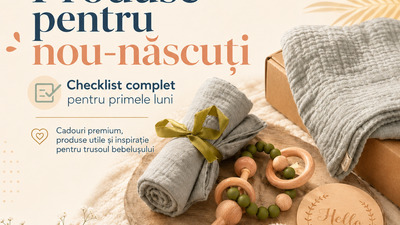 Produse pentru nou-născuți: checklist complet pentru primele luni, trusou bebe și 15 recomandări Mixbo