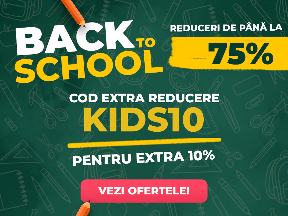 Back to School MIXBO reduceri de până la 75% și cod KIDS10