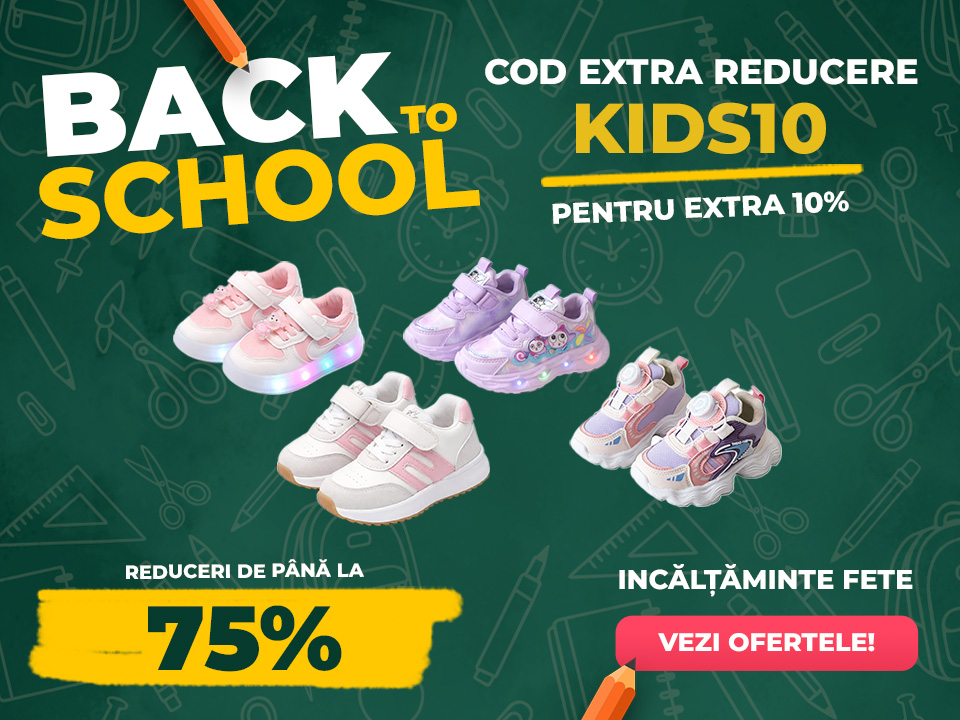 Adidași pentru fete MIXBO Back to School încălțăminte sport copii