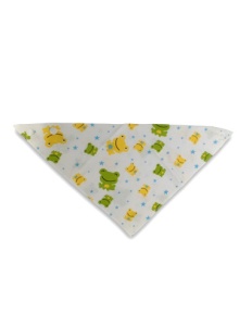 Baveta Bebelusi din finet, Multicolor Cod 13 - Img 2