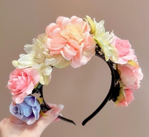 Cordeluta pentru Par Model Floral - M1