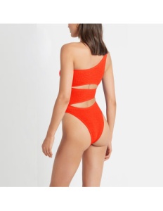 Costum de Baie Intreg Elegance Orange - Img 2
