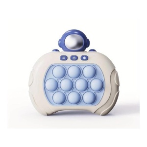 Joc Interactiv Consola Pop It, Cu Muzica Si Lumini, Antistres, Astronaut Albastru