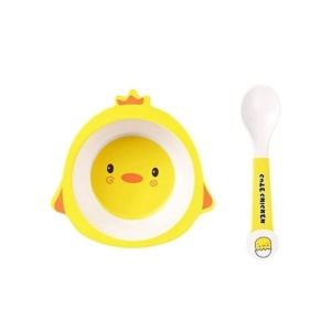 Set de Masa si Tacamuri Pentru Copii Model Puisor