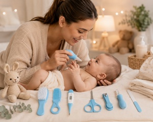 Set Pentru Ingrijire si Igiena a Bebelusilor, 10 Accesorii - Img 2