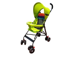 Carucior Ultra Light, Roti din Spuma, Model Sport, Verde, 1 an+