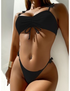 Costum de Baie Dama Doua piese Ultra Black