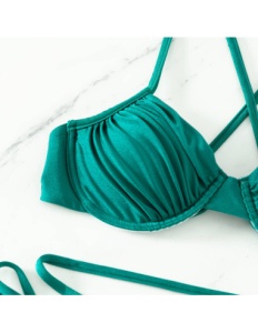 Costum de Baie Doua Piese Green - Img 2