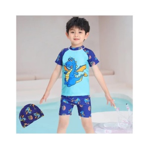 Costum de Baie, Trei Piese, Dragon Blue