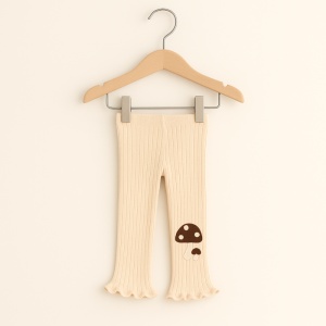 Dres Fara Talpa pentru Copii, Peach, Model cu Ciupercuta, Bumbac