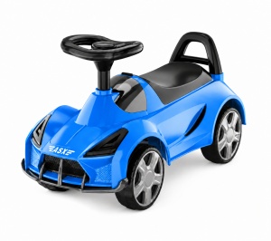 Mașinuță Sport pentru Copii 1-3 Ani cu Depozitare, Lumini și Efecte Muzicale, Albastru