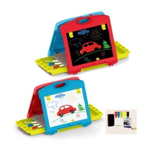 Tablă Magnetică Multifuncțională pentru Copii - Ideală pentru Scris și Desenat, Multicolor, 3ani+