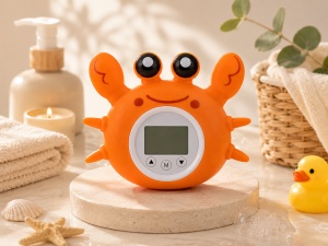 Termometru Digital Pentru Baie, Bebelusi, Crab