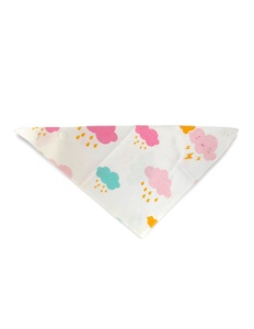 Baveta Bebelusi din finet, Multicolor Cod 10 - Img 2
