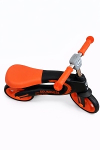 Bicicleta fara pedale pentru copii, Happy Baby, Portocalie, 2 ani+ - Img 3