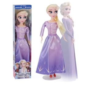 Jucarie Papusa Regina Ghetii, Model 3, Plastic, 29 cm, Mov, 2 ani +
